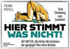 Hier stimmt was nicht